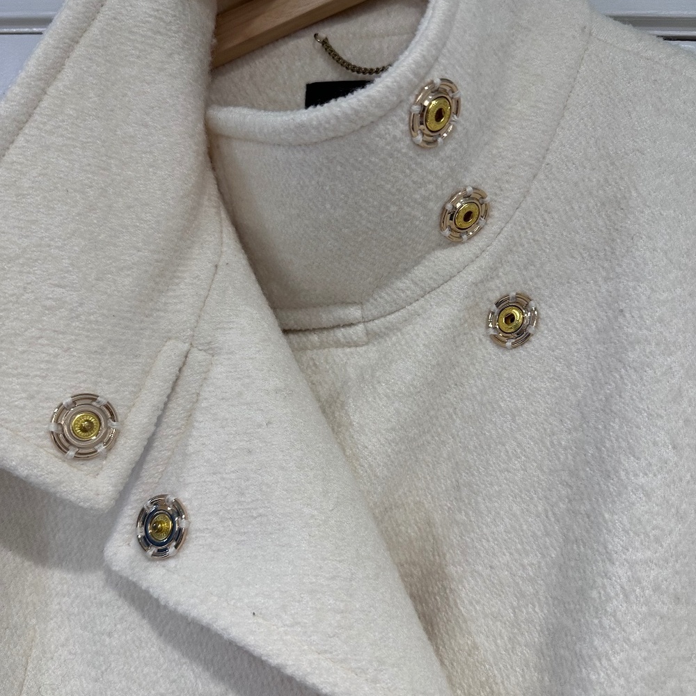 Stylish Ann Taylor Funnel neck wool Coat